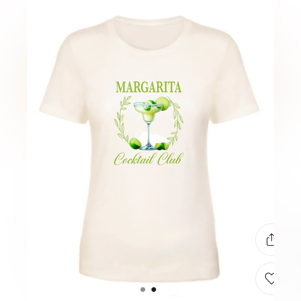 Guariz Brand Margarita Cocktail Club T-shirt Size Medium